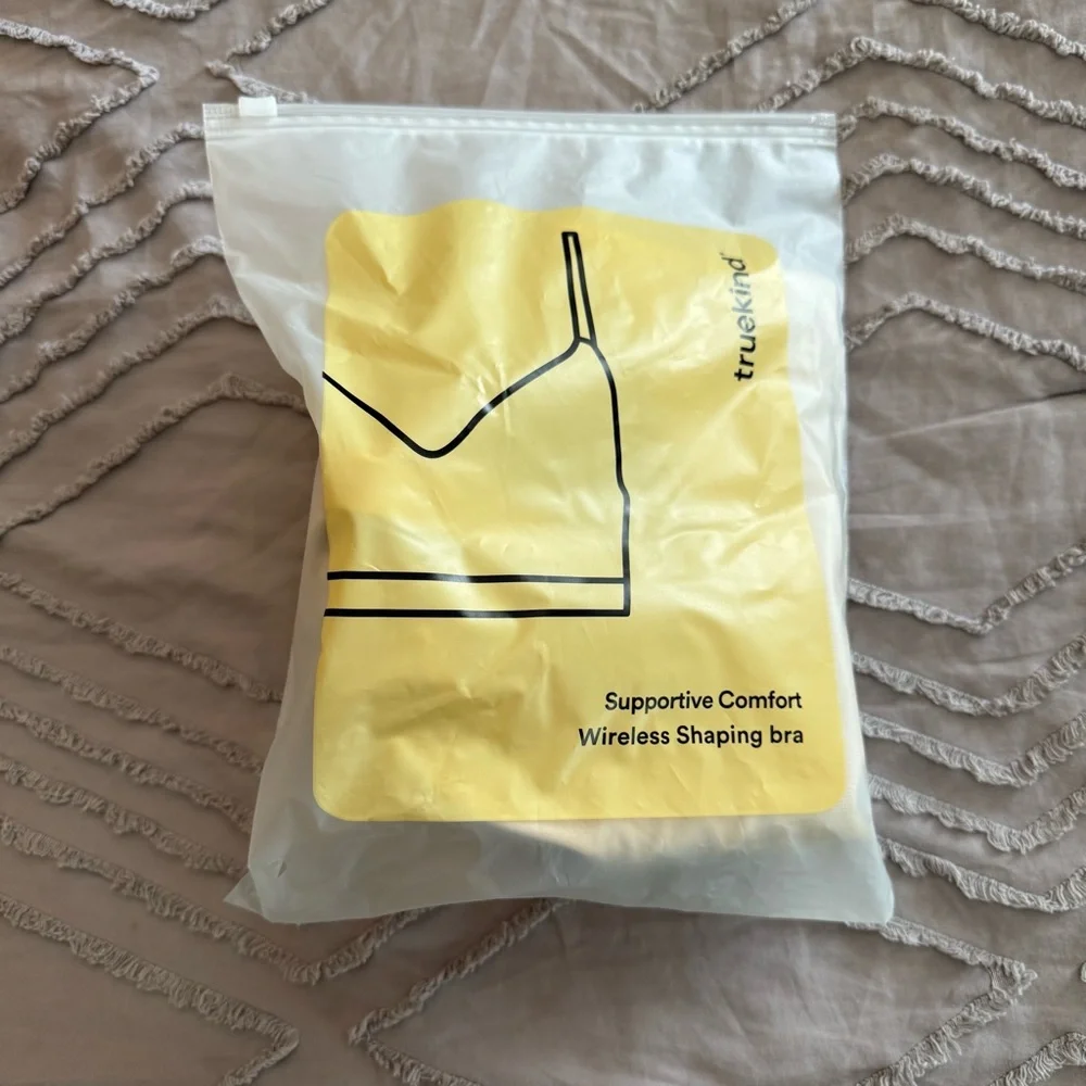 Shapermint Truekind Supportive Comfort Wireless Shaping Bra - Beige / Size Large - Picture 7 of 8